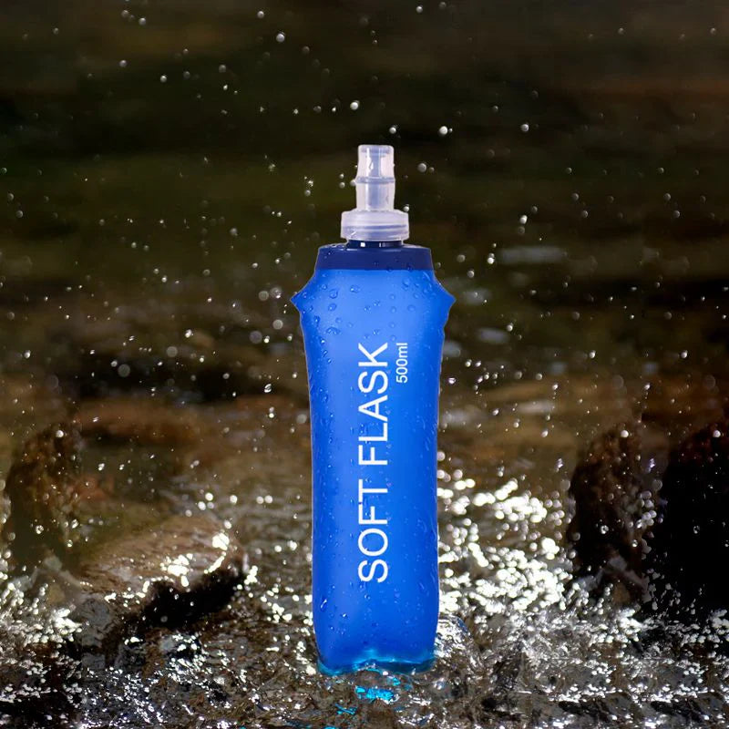 戶外環保折疊水壺 - 500ml (藍色) (換領日期:11月16日 至 30日)