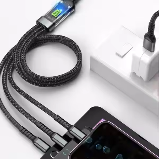3合1快充 100W 充電線 (換領日期：9月16日 至 30日)