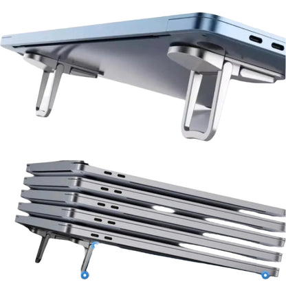 Laptop Stand 手提電腦折疊支架 – 銀色 (1套共2個)  (換領日期：11月16日 至 30日)