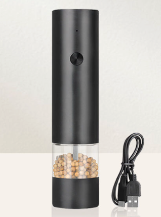 充電式胡椒研磨器 - 黑色 (換領日期：9月16日 至 30日)