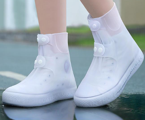 矽膠防水雨靴套 - 白色 (換領日期：9月16日 至 30日)